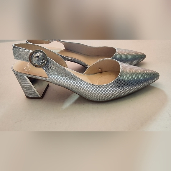 Jones New York Women's Candree Pointed Toe Block Heel Pumps Size 11 - Picture 3 of 6